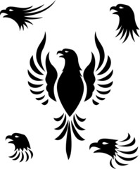 Eagle head tattoo