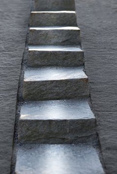 Narrow Stone Staircase