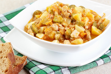 Azu — a traditional dish of Tatar cuisine
