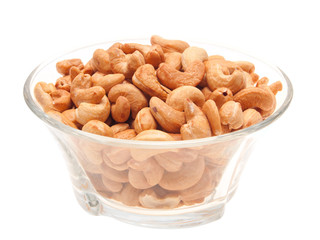 Cashew in bowl.
