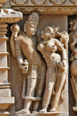 Adinath e Parshwanat temple, Khajuraho - India