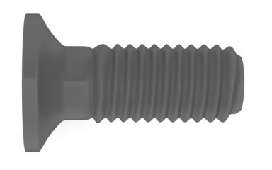 3d render of small screw