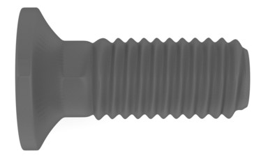3d render of small screw