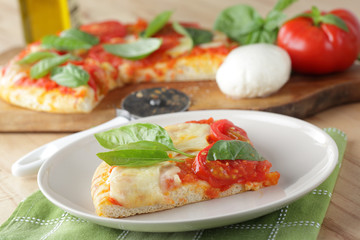 Margherita pizza