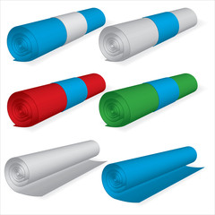 Vector Sheet Rolls set