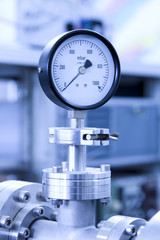 Manometer precise instrument in laboratory