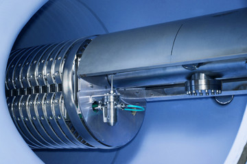 Interior view of ION accelerator - obrazy, fototapety, plakaty