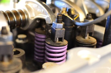 ressort de soupapre, culbuteurs