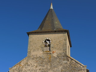 Fototapeta na wymiar Wieś Bourg-Archambault Wiedniu Poitou-Charente