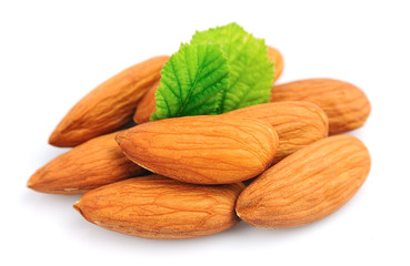 Obraz na płótnie Canvas Almond nuts group