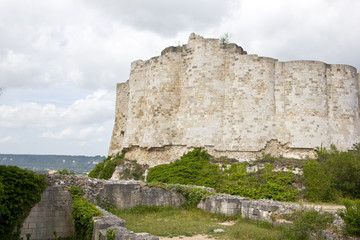 Fototapeta na wymiar Gaillard Castle remains