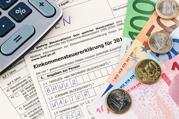 Österreichische Einkommensteuer Erklärung