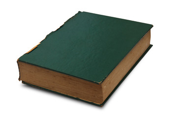 Old book  isolated on a white background 