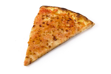Fetta di pizza margherita