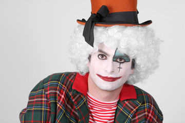 Trauriger Clown