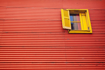 The colourful buildings of La Boca Buenos Aires Argentina