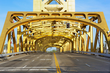Sacramento Golden Tower Bridge