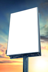 Blank billboard - obrazy, fototapety, plakaty