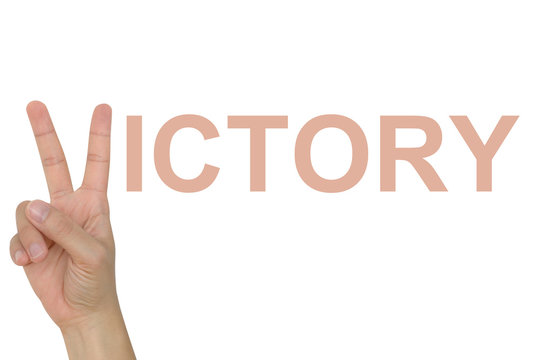 Victory sign