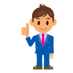 ビジネスマン イラスト OK