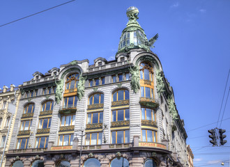 Fototapeta premium Zinger's house («House of books»). St.Petersburg, Russia