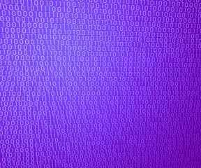 Violet Binary Wall Background