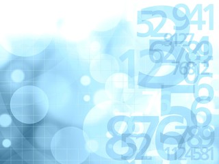 numbers background - 41825197