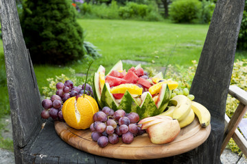 fruit still life with water melon