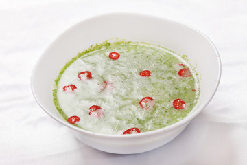 spinach cream soup