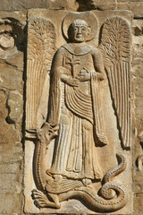 Pavia, basilica di San Michele, dettaglio