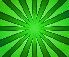 Green Rays Background