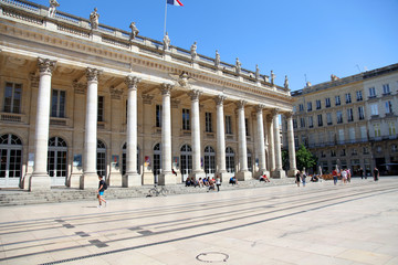 Main theater of Bordeaux, France