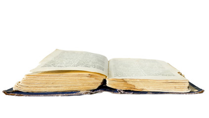 Dictionary book isolated