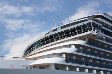 A luxury cruise ship (Principality of Monaco)