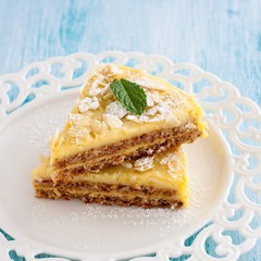 Swedish almond cake