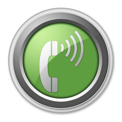 Green 3D Style Button 