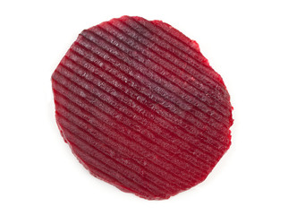 Fototapeta premium Fetta di barbabietola rossa