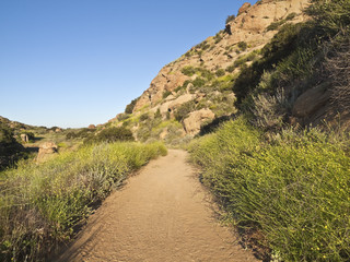 Rocky Peak Park near Los Angeles California