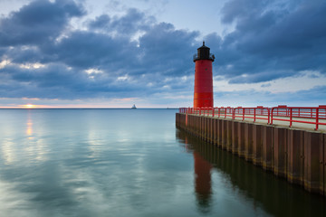 Fototapeta premium Milwaukee Lighthouse.