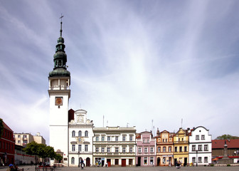 Marktplatz von Bytom Odrzanski in Polen