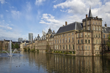 Fototapeta na wymiar Binnenhof, Haga, Holandia