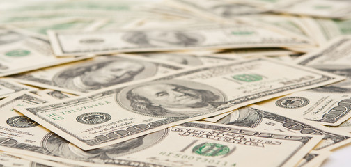 Dollars seamless background