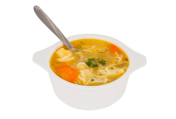 soup isolated