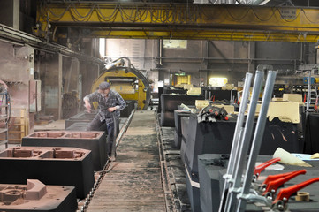 Industrieanlage Innenaufnahme / industrial plant