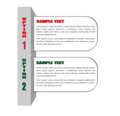 tags inserted into the rectangular column