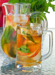 iced fruit tea