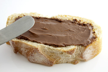 Tartine de chocolat