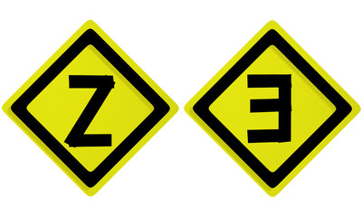 Alphabet Letters Number on white background (2 3)