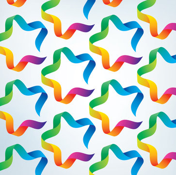 Star seamless pattern