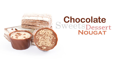 Chocolate and nuts